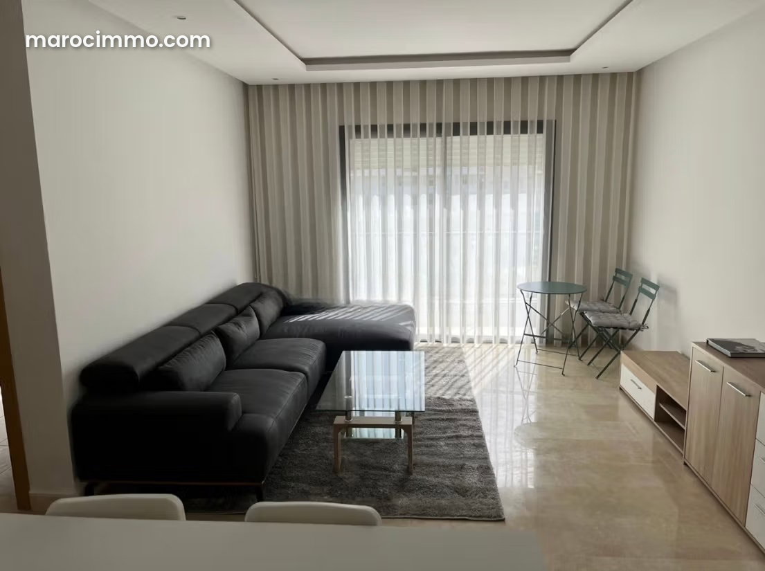 Appartement meublé 2 chambres, Riyad, Rabat, haut standing — Rabat