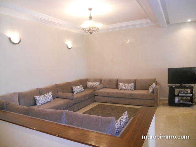 Appartement meublé en location sur RACINE — Casablanca