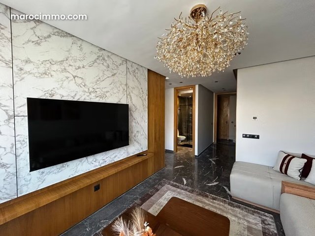 Appartement à louer à Route Casablanca. 2 belles chambres. Bien meublé — 4