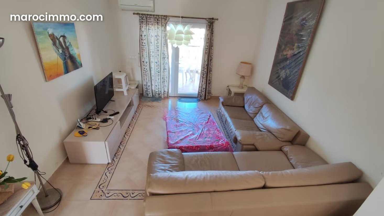 Appartement 2 chambres avec piscine et vue montagne à Saidia — Saidia