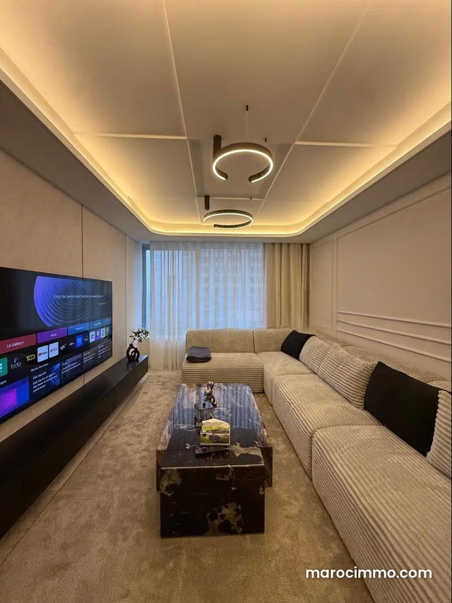 Bel appartement à vendre à city center tanger tous neuf meubler en face de la gare tgv — 5