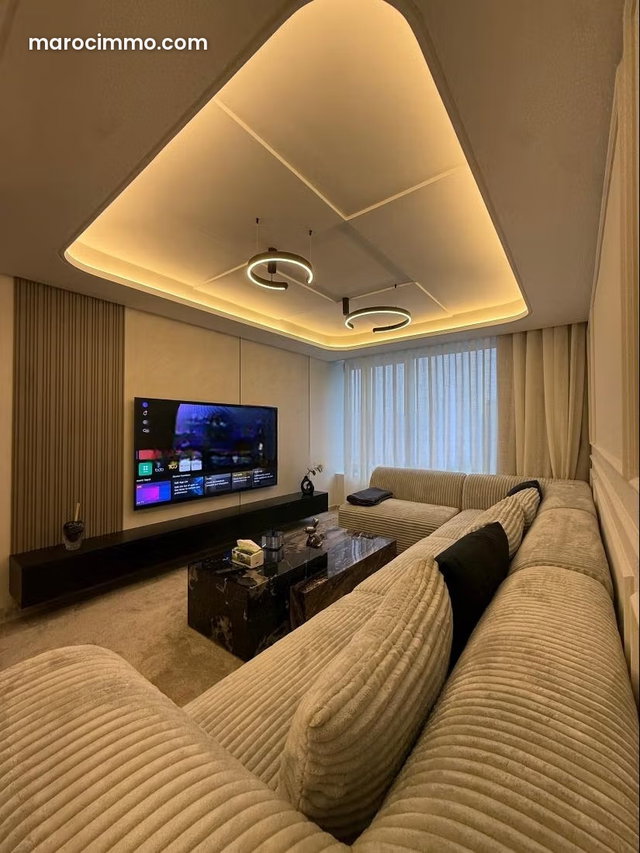 Bel appartement à vendre à city center tanger tous neuf meubler en face de la gare tgv — 4