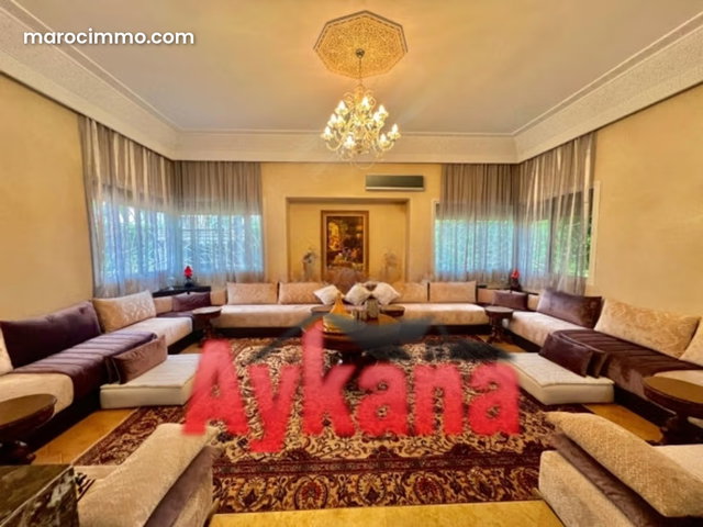 Location Villa Meublée Rabat Souissi Orangeraie — 3