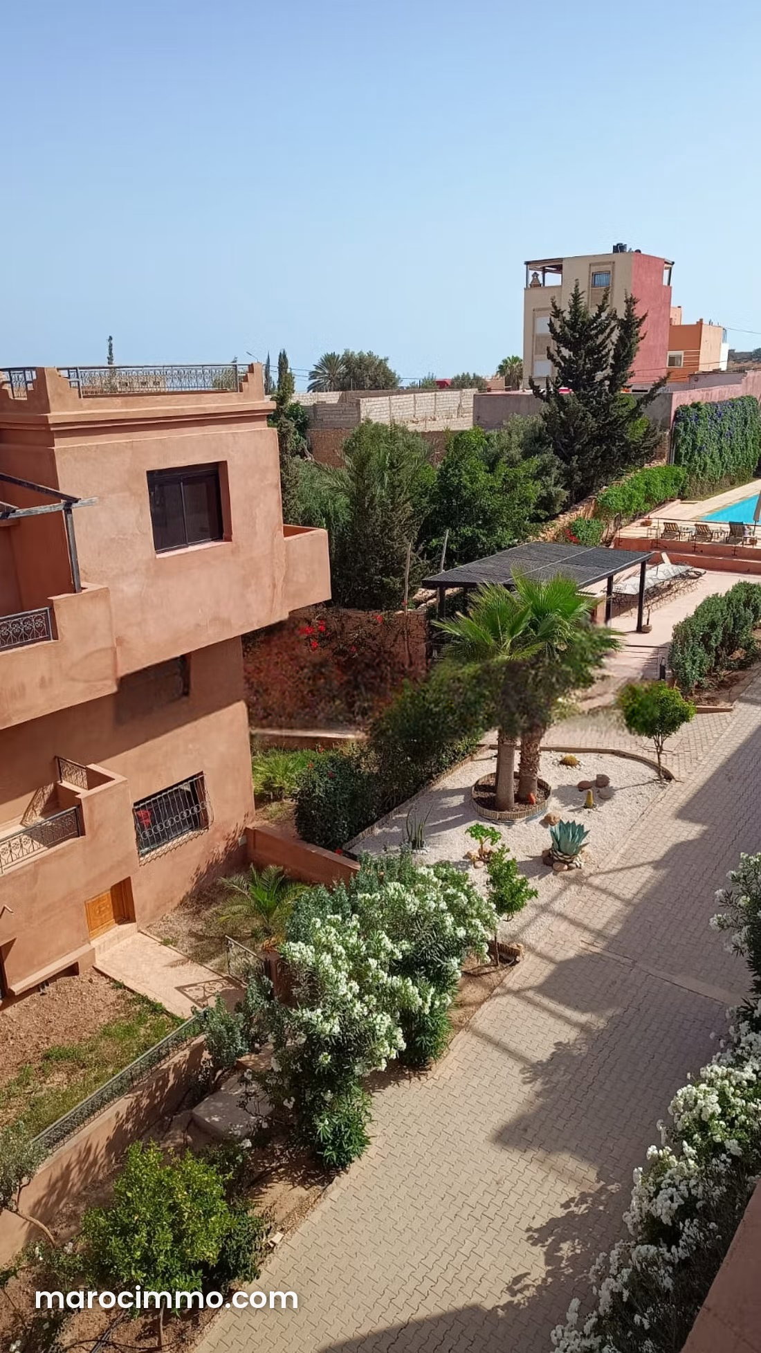 2-Bedroom Apartment in Taghazout with Terrace and Mountain Views — Taghazout