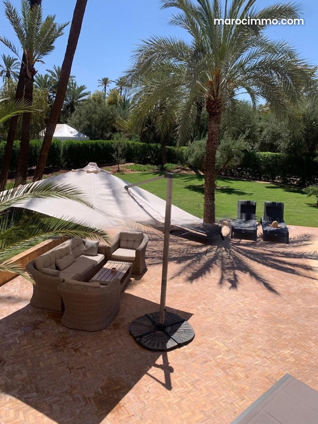 Villa 6 ch à louer à l’année Palmeraie Marrakech — 4
