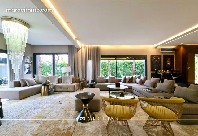 Rent Fully Furnished Renovated Villa. Pool in Ain Diab — 4