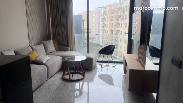 Appartement à location de Luxe, 47 m² avec 1 chambre — الدار البيضاء