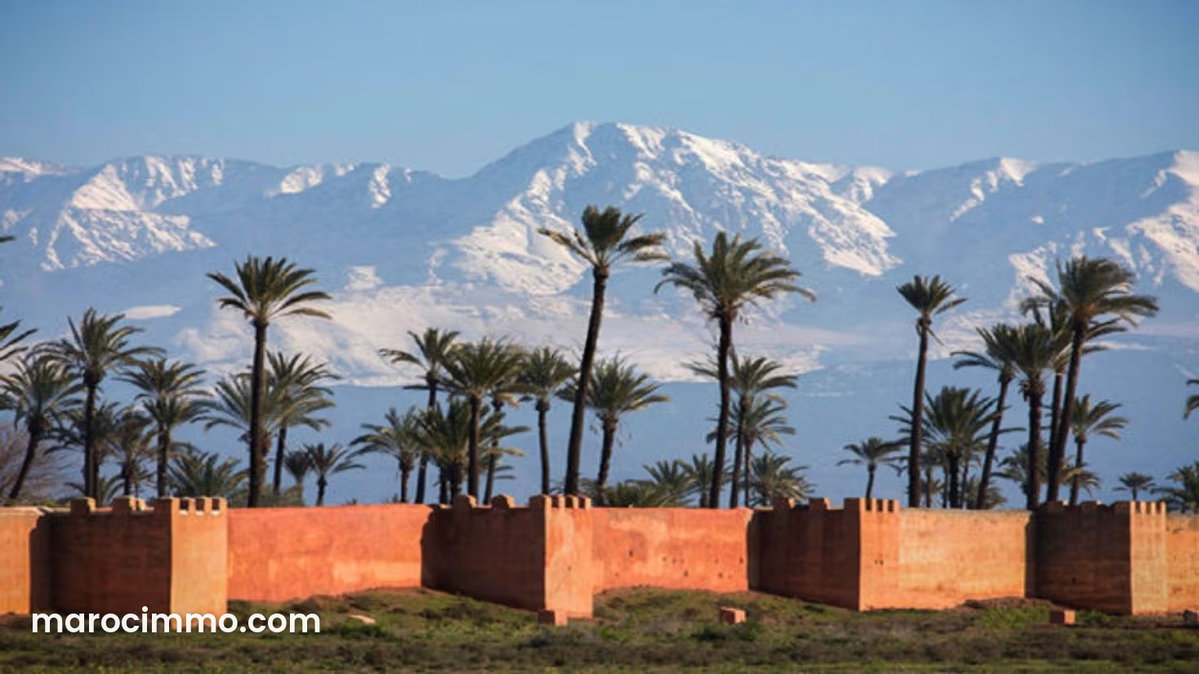 À vendre – Terrain de 2 500 m², Route de l'ourika