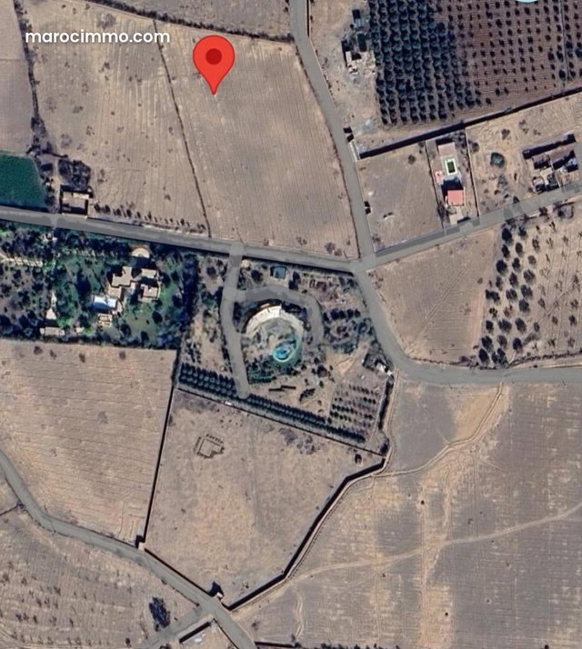 À vendre – Terrain de 2 500 m², Route de l'ourika — 2
