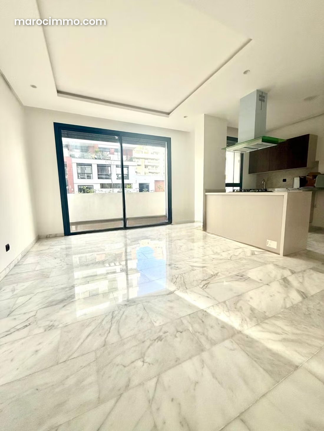 New Studio with Terrace and Garden, Casablanca Finance City — Casablanca