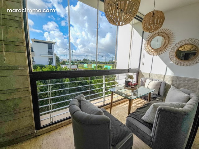 Appartement meublé à louer Ville Verte – Bouskoura — 5