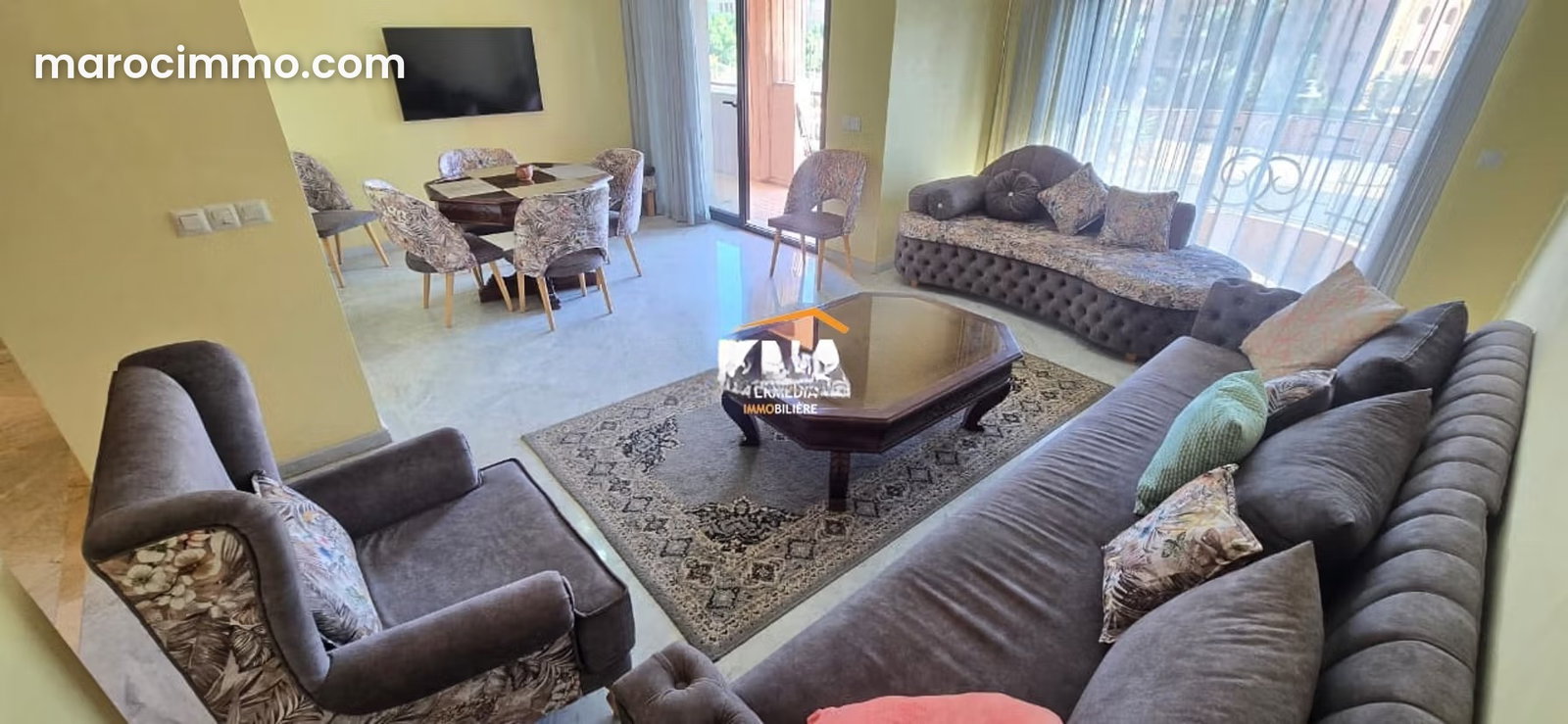 Appartement avec terrasse à vendre à Hivernage Marrakech — Marrakech