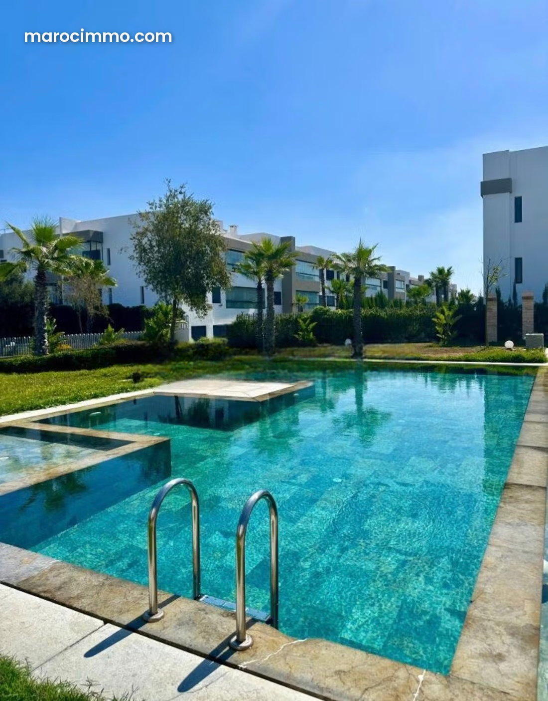 Appartement avec jardin et piscine à Dar Bouazza — Dar Bouazza