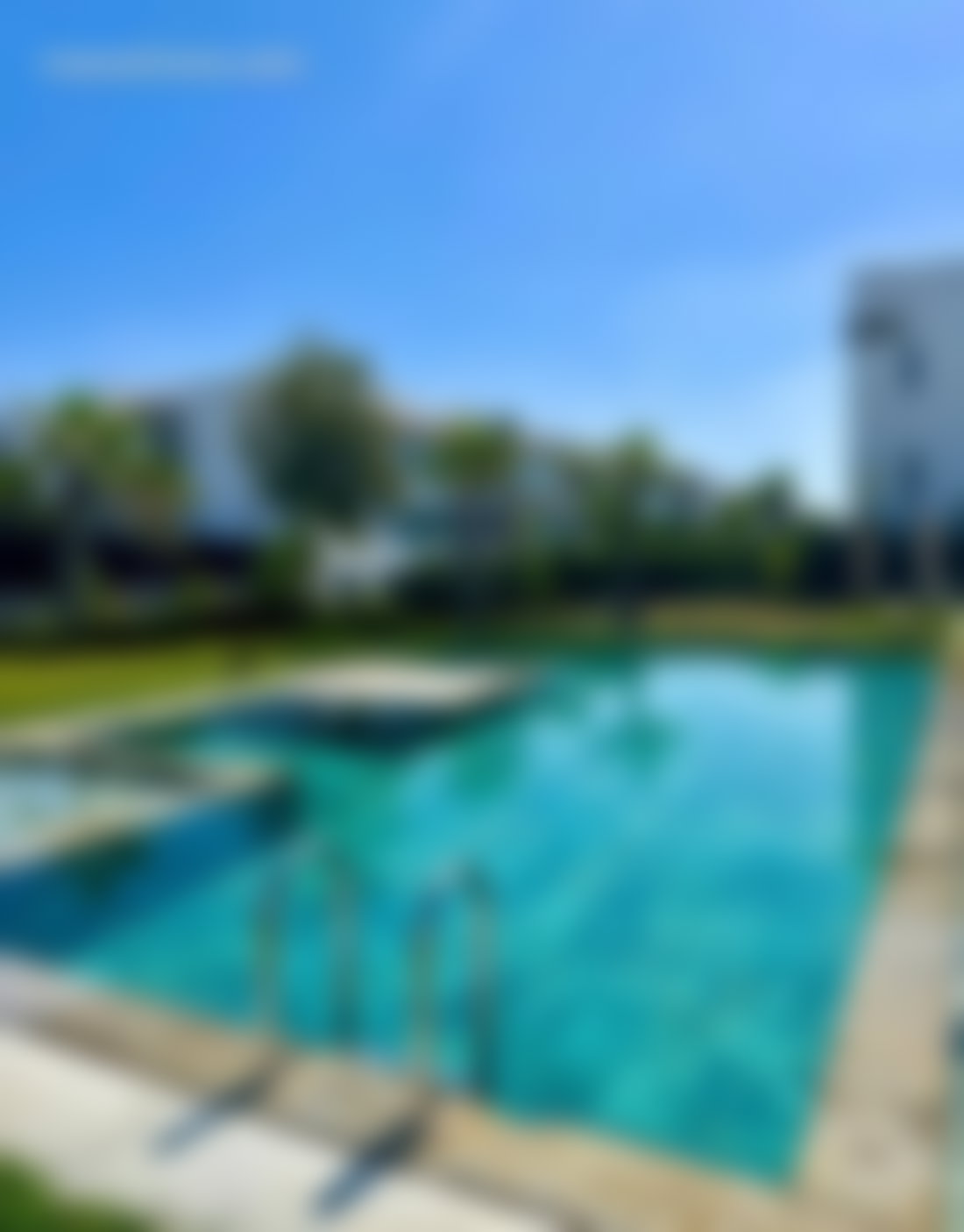 Apartment with garden and swimming pool in Dar Bouazza