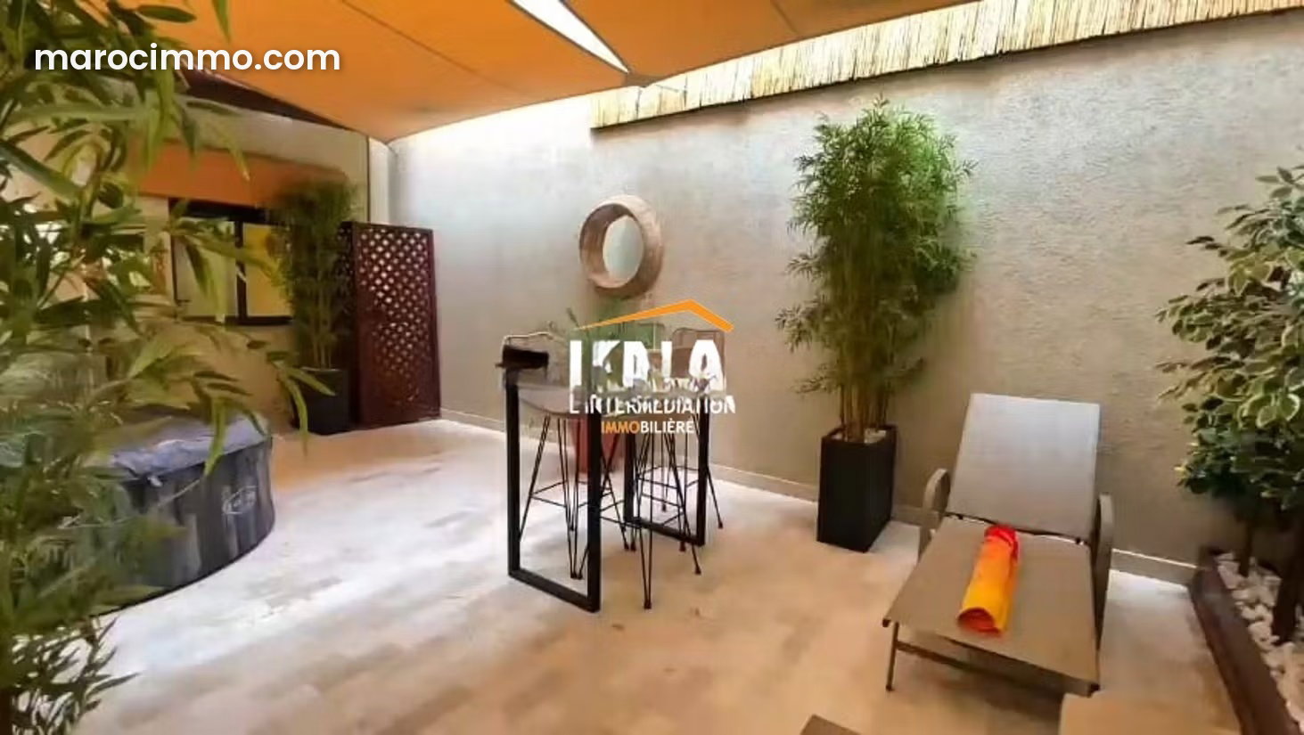 Duplex neuf avec terrasse et piscine à Majorelle Marrakech — Marrakech