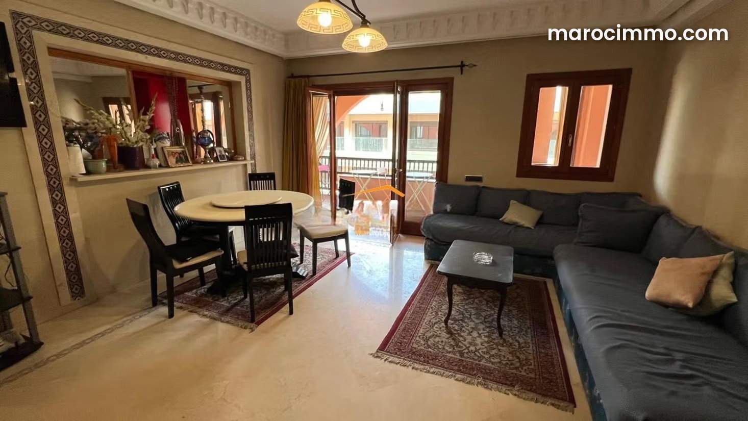 129 sqm Apartment, 2 Bedrooms, Terrace, Gueliz, Marrakech — Marrakesh