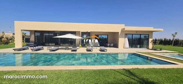 Jolie Villa de plain pied située au sein d’une résidence privée et sécurisée — مراكش