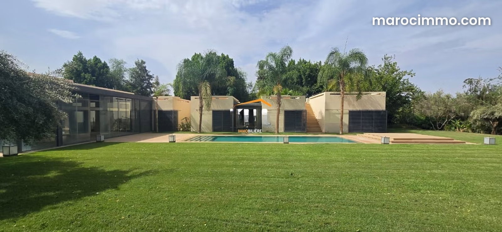 492 sqm Villa Facing the Golf Course, Hay Al Hassani, Marrakech — Marrakesh