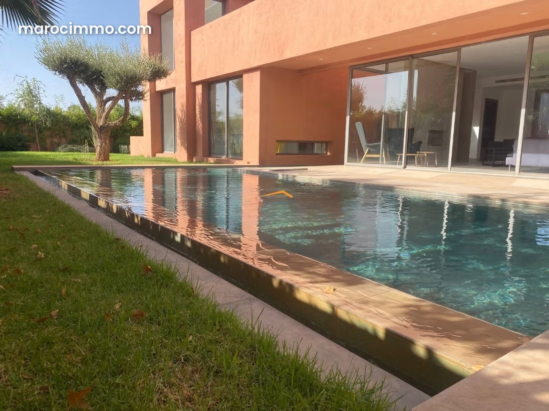 Newly built 4-bedroom villa with swimming pool, Ourika Road, Marrakech — Marrakesh