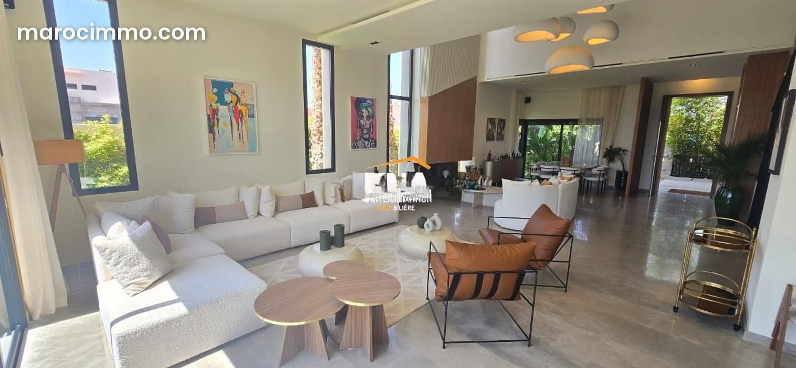 Villa haut standing à vendre, Route d'Ourika à Marrakech — Marrakech