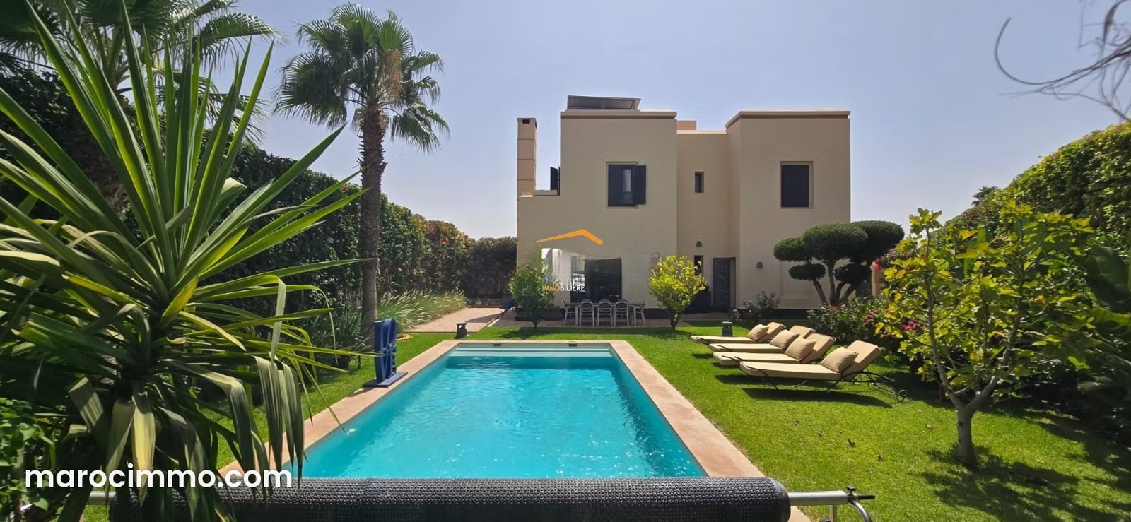 Villa avec piscine à vendre, Route de Fès Marrakech — Marrakech