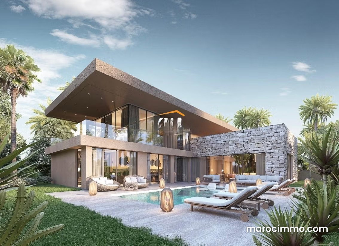 Villa neuve 5 suites avec piscine, Route d'Ourika, Marrakech — Marrakech