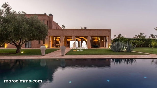 Très jolie Villa située dans la Palmeraie de Marrakech — 2