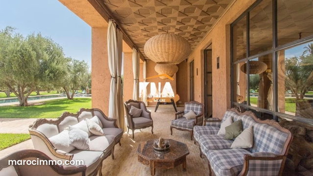 Très jolie Villa située dans la Palmeraie de Marrakech — 5