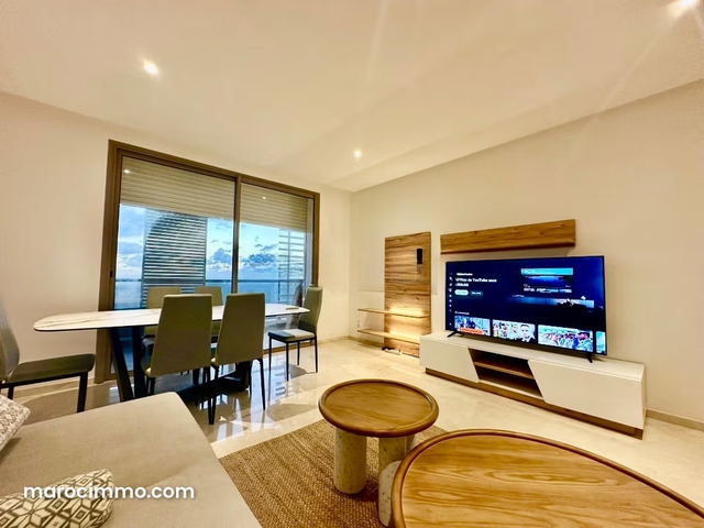 Appartement Meublé Vue Mer – Rés avec Piscine — Casablanca