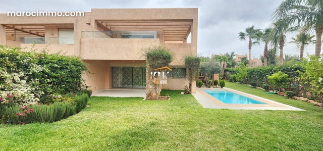 Belle Villa de style mixte au sein d’une résidence golfique sécurisée — 5