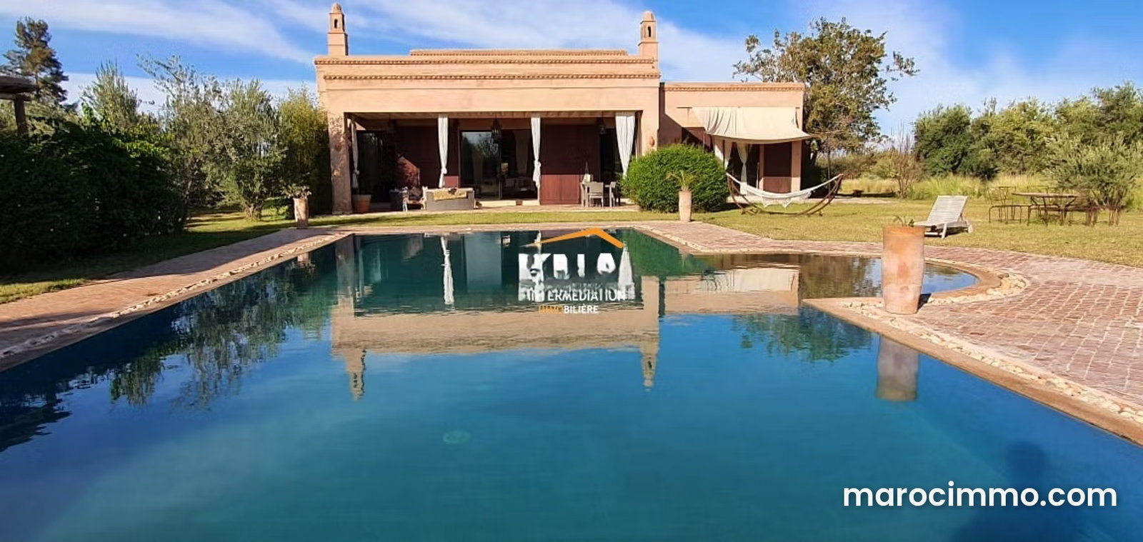 High-end villa on the Route de l’Ourika in Marrakech — Marrakesh
