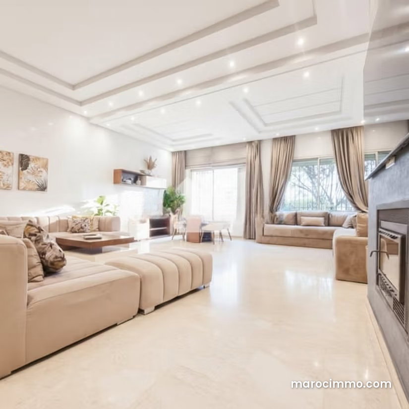 Appartement 163 m² avec jardin privatif, Oasis, Casablanca — Casablanca