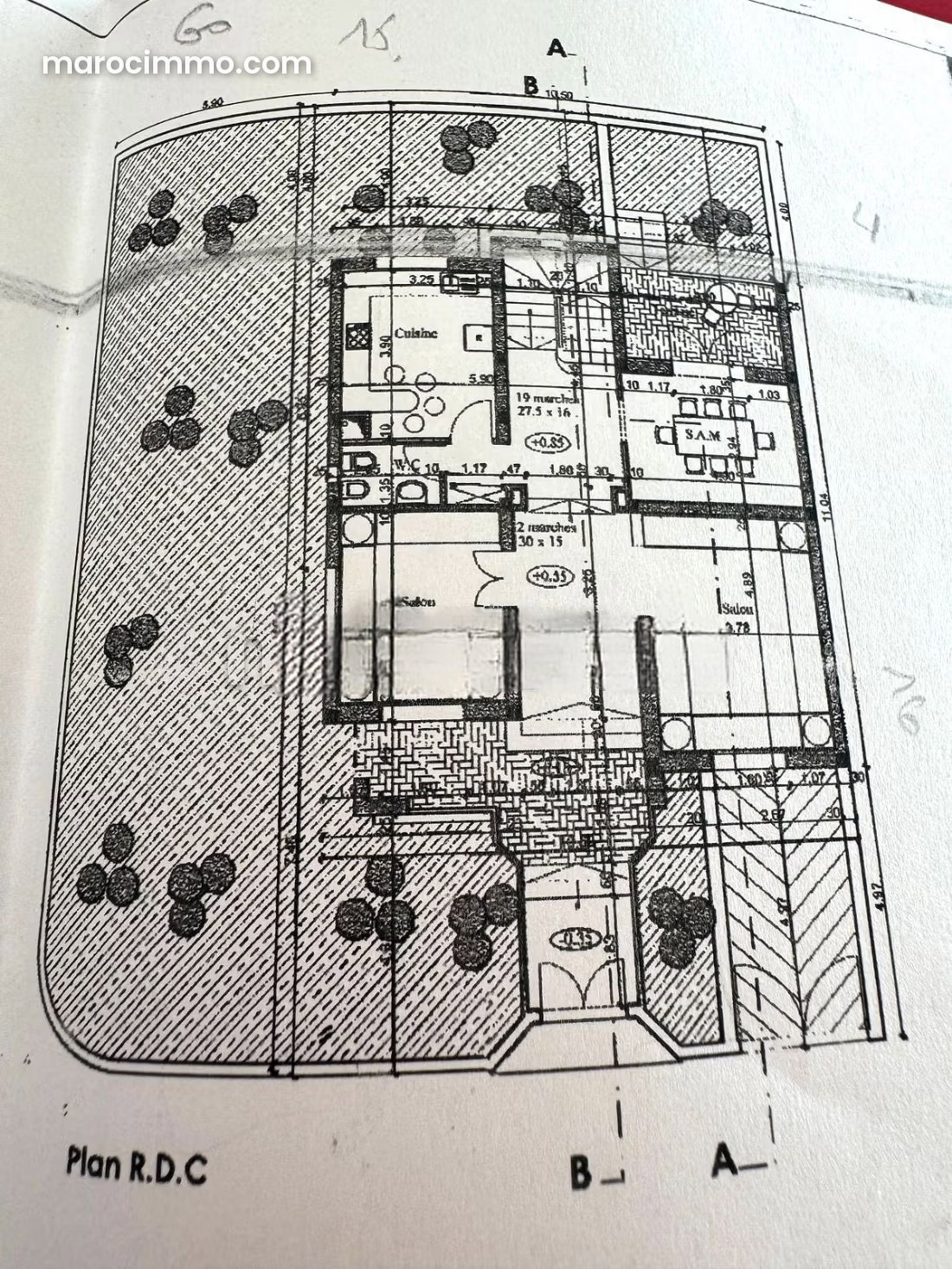 Villa 300 m² à rénover, Port Tanger ville, 5 chambres — Tanger