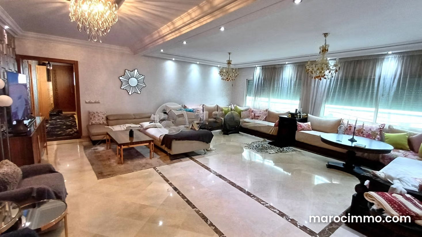 Appartement 140 m² au 7e étage La Gironde Casablanca — Casablanca