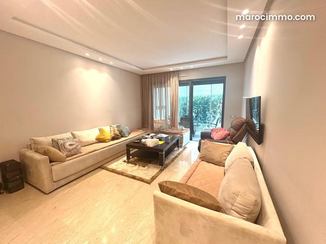 252 sqm apartment with garden and pool, Ville Verte, Bouskoura — Bouskoura