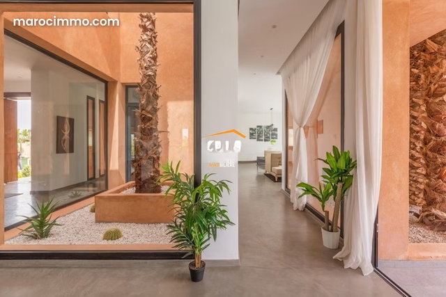Très belle Villa contemporaine située à Amelkis, proche des plus beaux golfs et à 15 mn du centre ville — 4