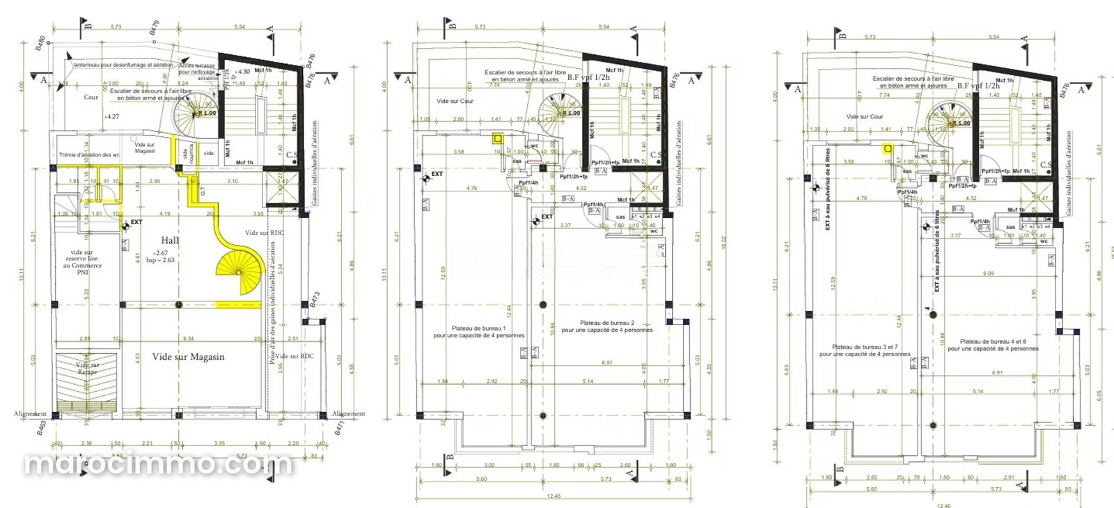 650 sqm Office Building in Agdal, Rabat: Entire Building, Near the High-Speed Train Station — Rabat
