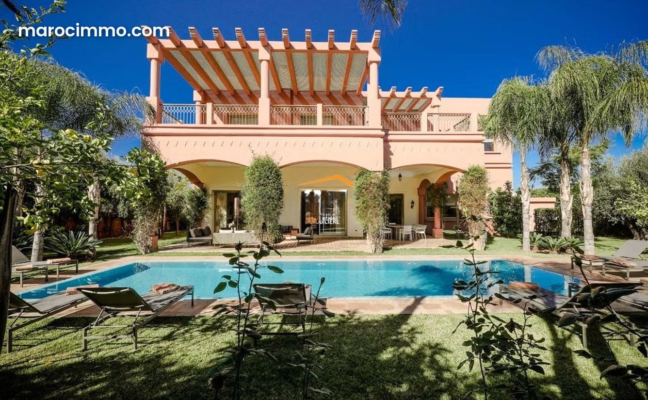 600 m² Villa with Swimming Pool, Amezmiz Road, Marrakech — Marrakesh