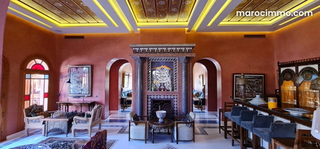Magnifique Palais de style Morocco Andalou sous forme de Riad de très haut standing au parc habilement entretenu — 5