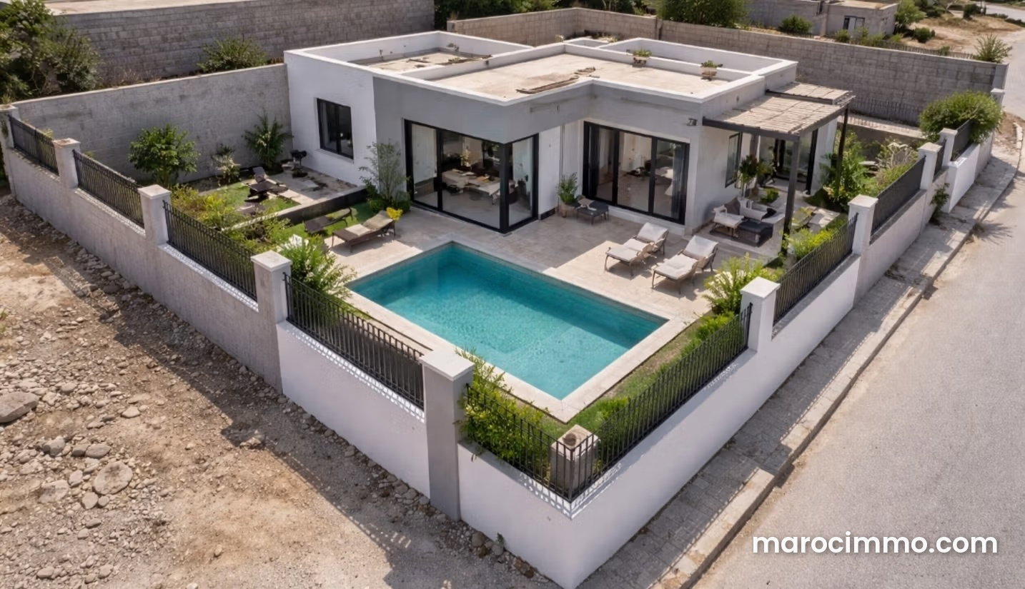 Villa avec piscine à Ghazoua, aux portes d'Essaouira — Essaouira