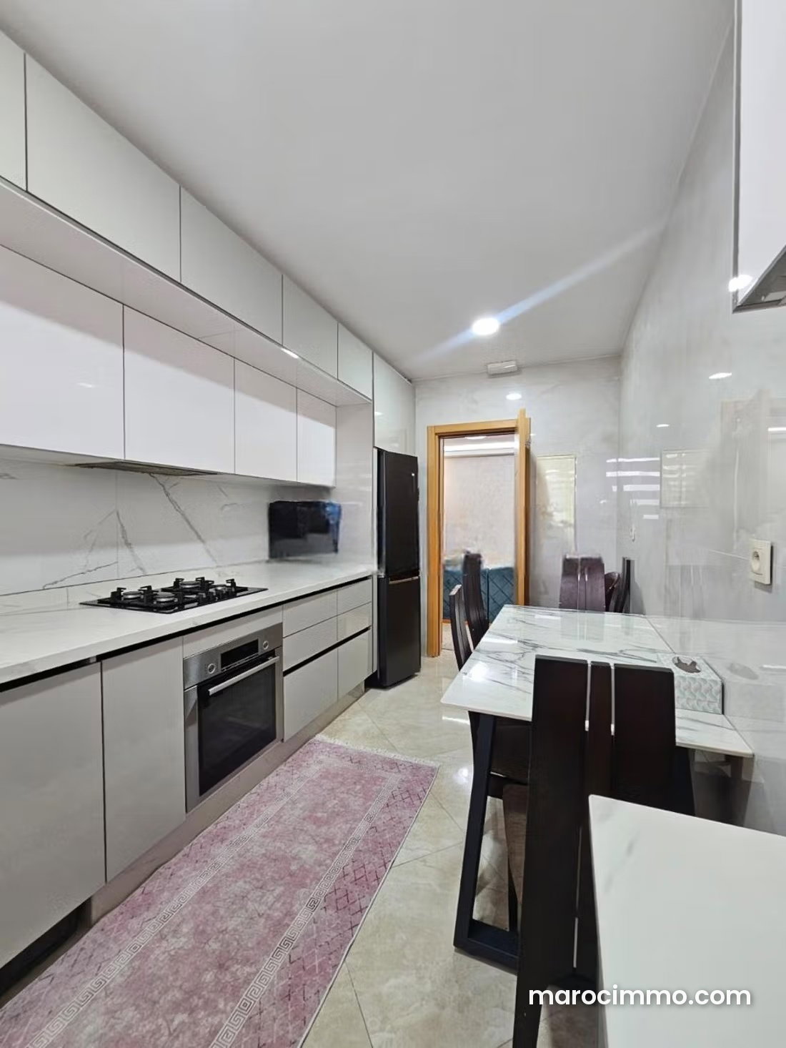 Appartement meublé avec jardin et garage à Agadir Hay Mohammadi — Agadir