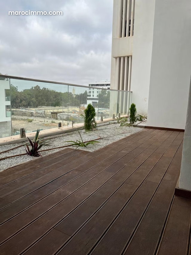 Appartement meublé 129m2avec terrasse au quartier Anfa City — 5