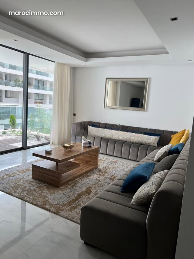 Appartement meublé 129m2avec terrasse au quartier Anfa City — 3