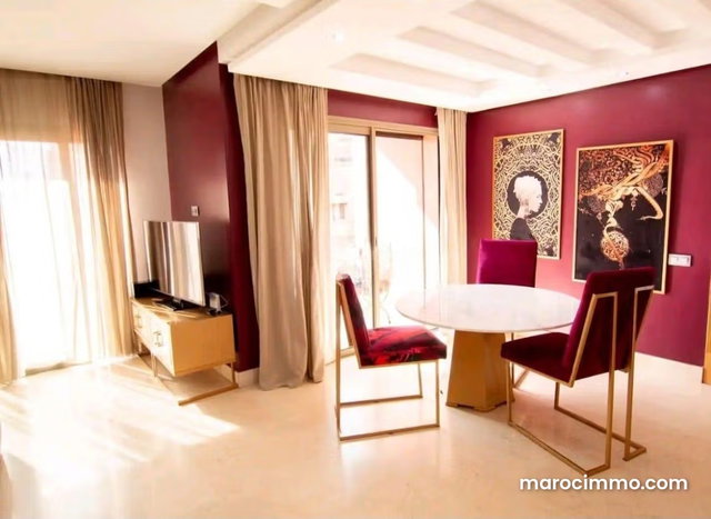 Très Bel Appartement HT à Guéliz — 2