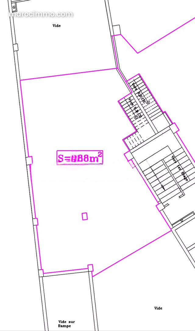 Local commercial 254m2 riviera — 4