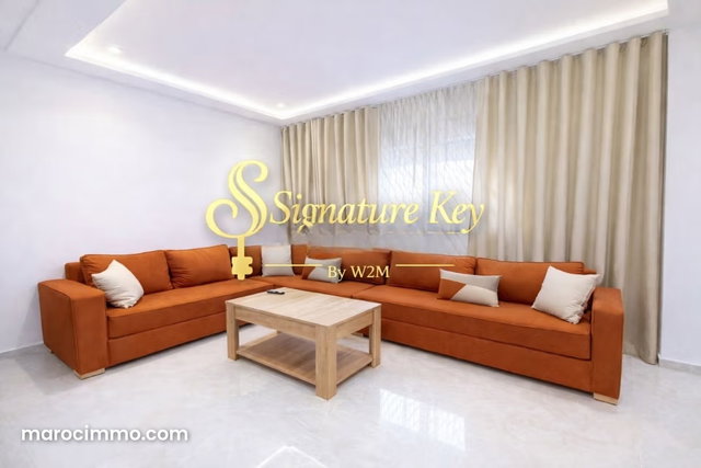 Appartement meublé moderne à Tanger 8000 DHS — 3
