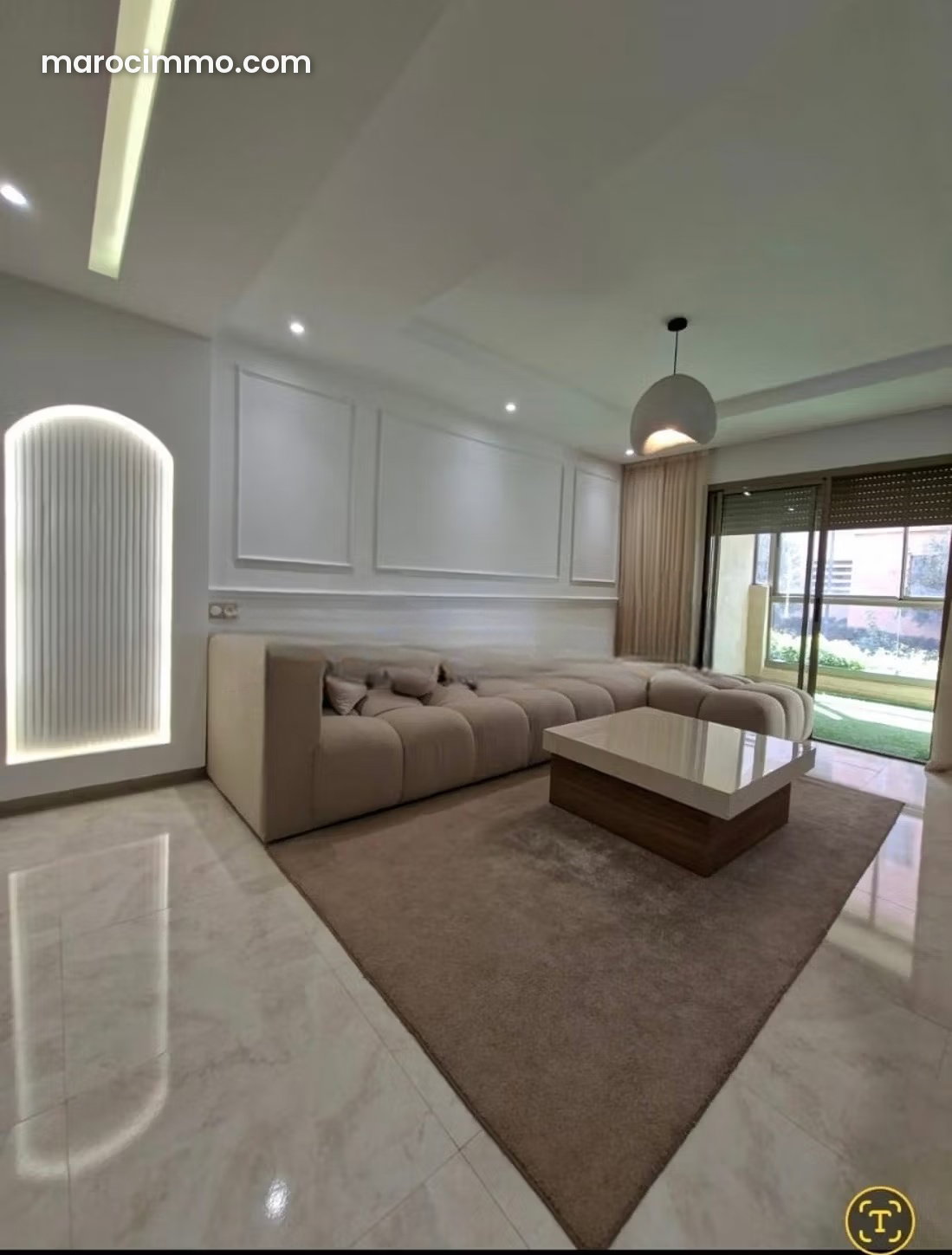 Furnished Apartment with Garden and Pool, Agdal, Marrakech — Marrakesh