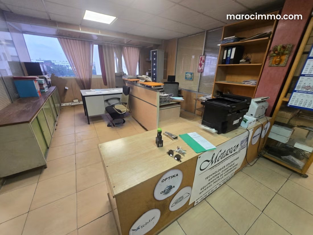 Bureau 120 m² avec terrasse, Mers Sultan, Casablanca — Casablanca