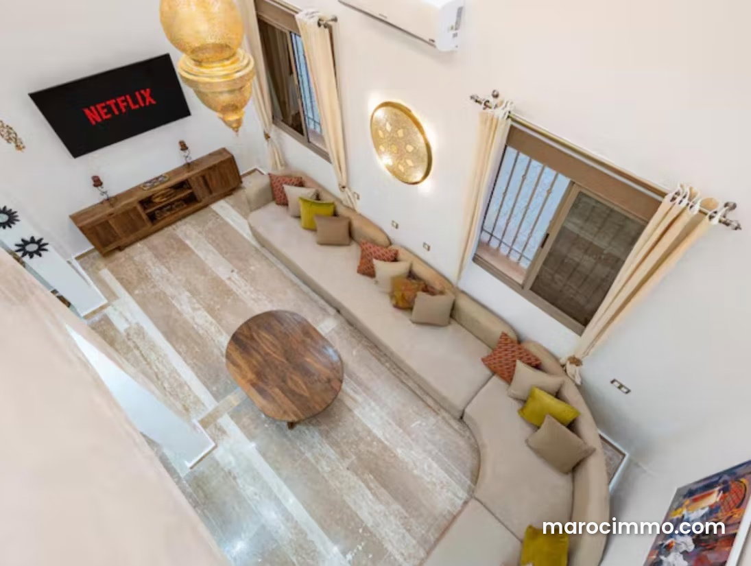 3-Bedroom Duplex with Terrace and Garage, Mabrouka, Marrakech — Marrakesh