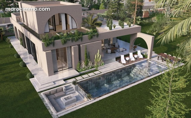 Villas vu atlas Marrakech — 2